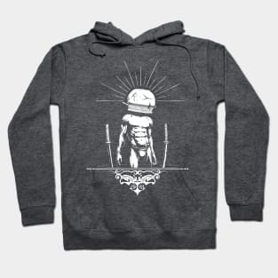 The Jarnished V3 (white print) Hoodie